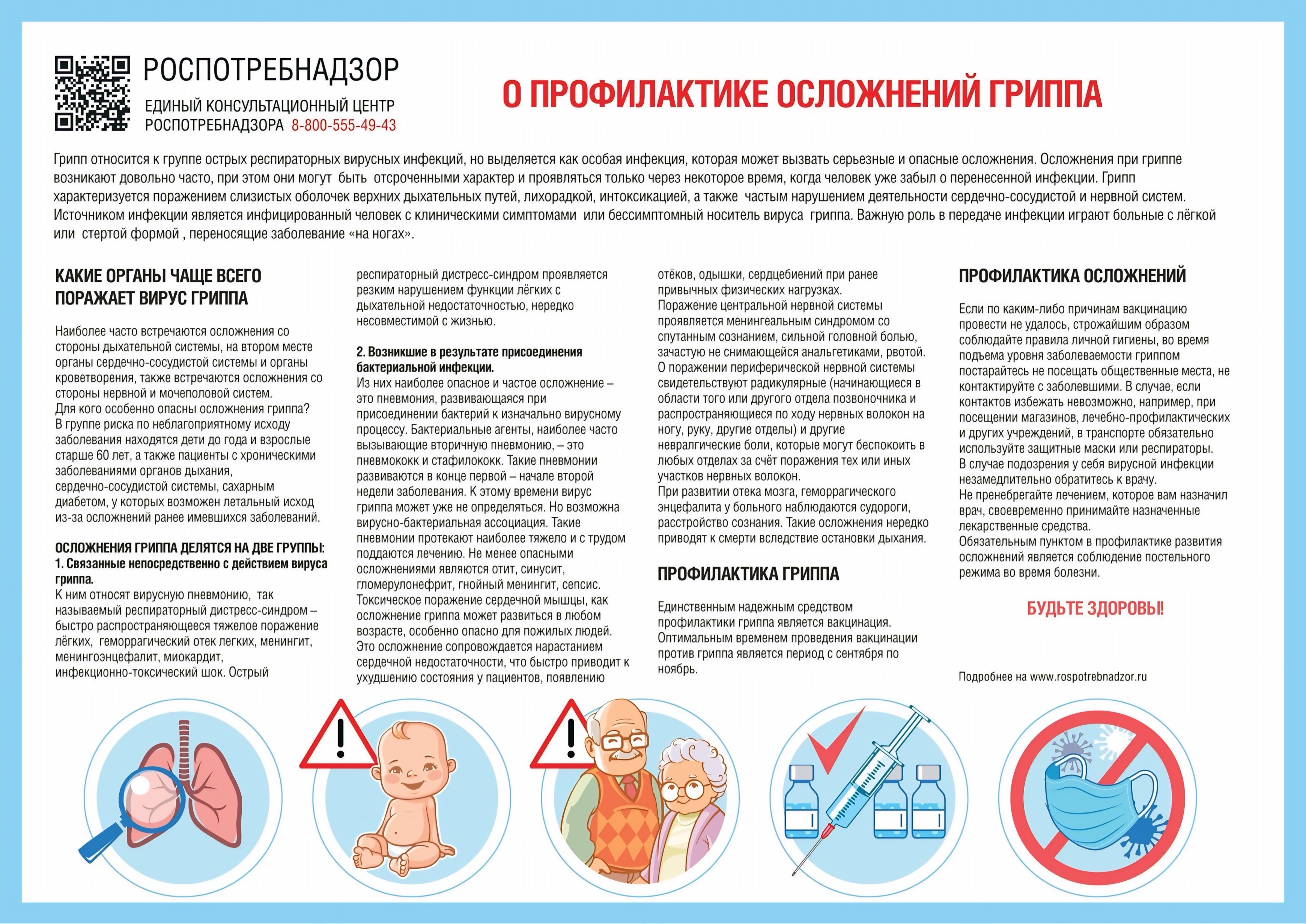 РЕКОМЕНДАЦИИ ГРАЖДАНАМ: Как подготовиться к прививке против гриппа.